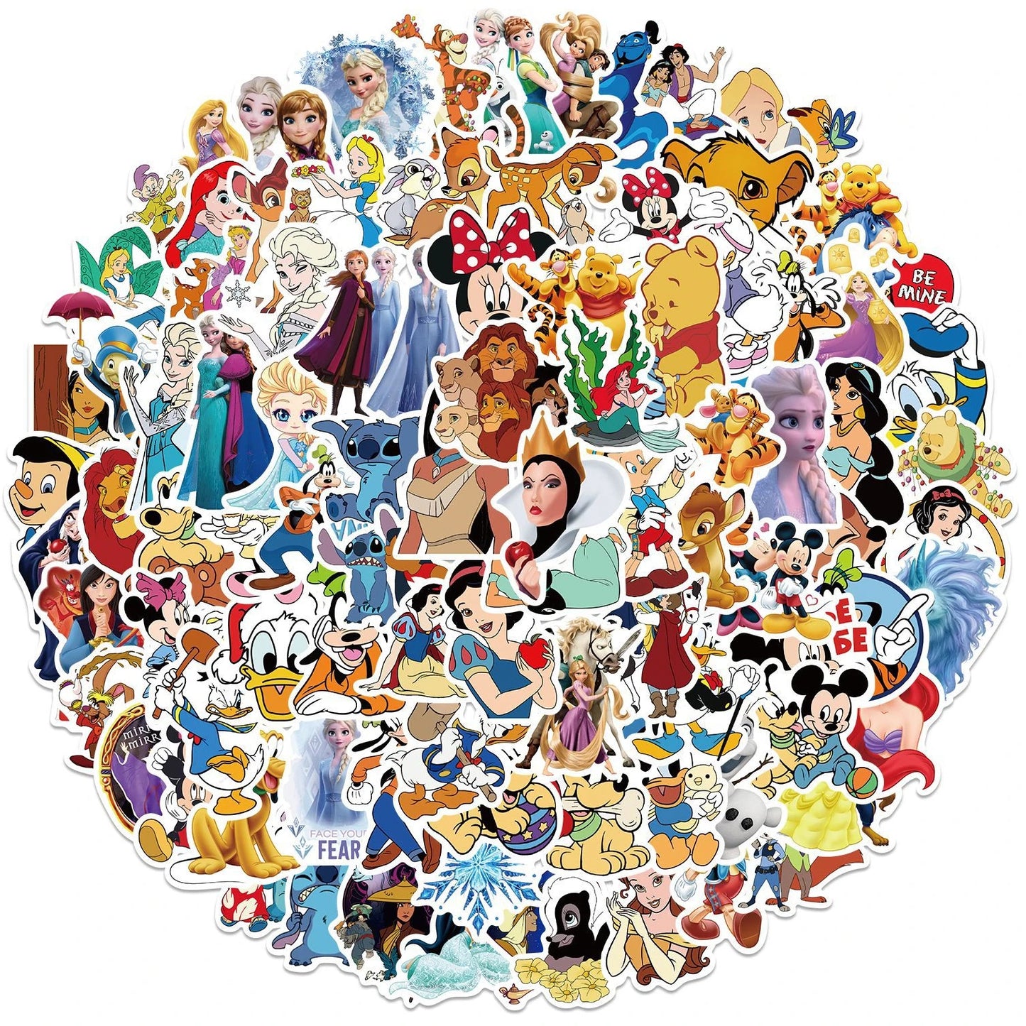 Disney Mixed Cartoon Stickers