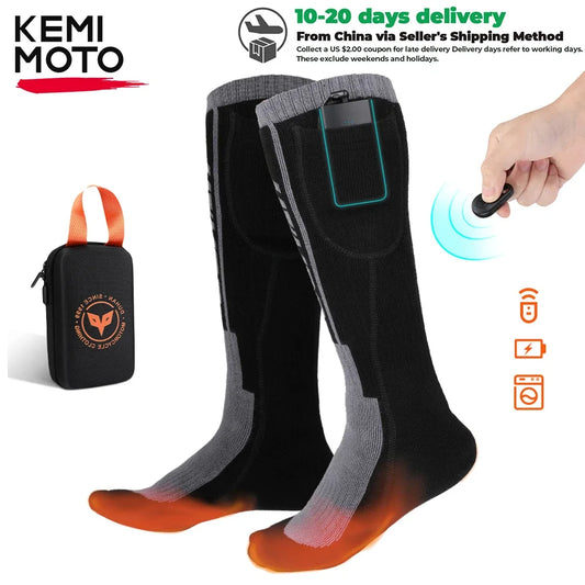 Heated Moto Socks