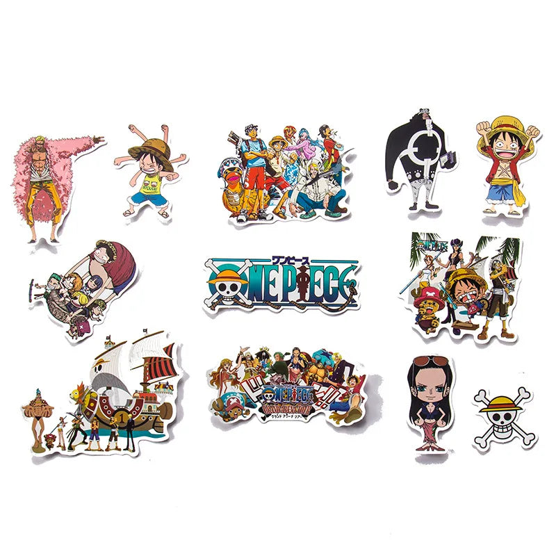 One Piece Luffy Stickers