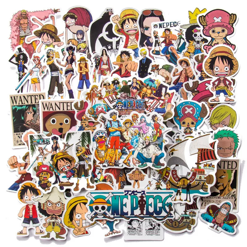 One Piece Luffy Stickers